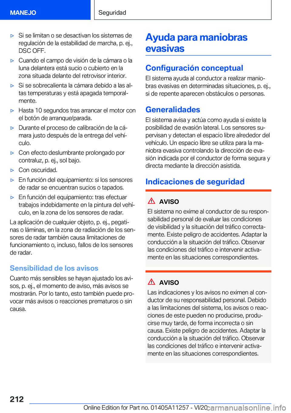 BMW 4 SERIES COUPE 2021  Manuales de Empleo (in Spanish) 'x�S�i��s�e��l�i�m�i�t�a�n��o��s�e��d�e�s�a�c�t�i�v�a�n��l�o�s��s�i�s�t�e�m�a�s��d�e�r�e�g�u�l�a�c�i�