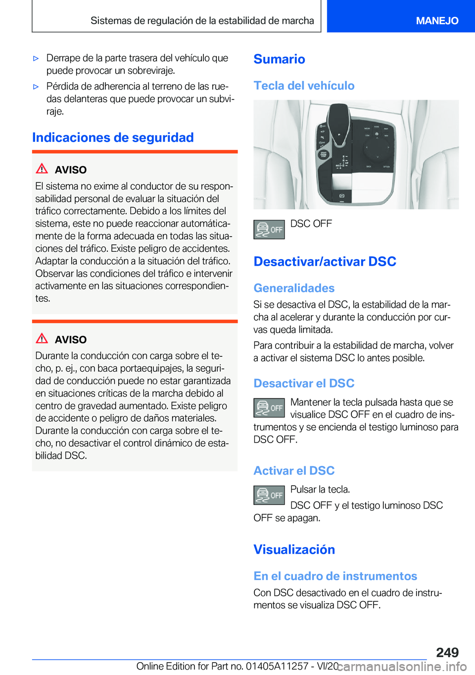 BMW 4 SERIES COUPE 2021  Manuales de Empleo (in Spanish) 'x�D�e�r�r�a�p�e��d�e��l�a��p�a�r�t�e��t�r�a�s�e�r�a��d�e�l��v�e�h�