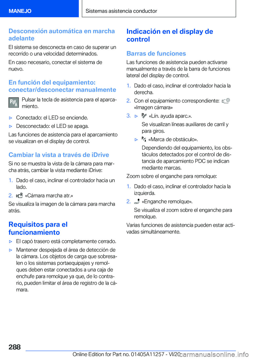 BMW 4 SERIES COUPE 2021  Manuales de Empleo (in Spanish) �D�e�s�c�o�n�e�x�i�