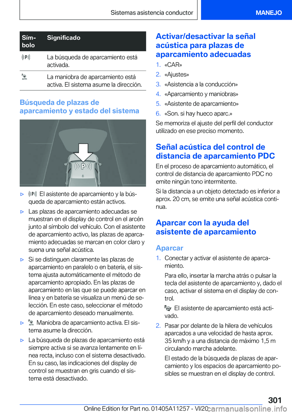 BMW 4 SERIES COUPE 2021  Manuales de Empleo (in Spanish) �S�