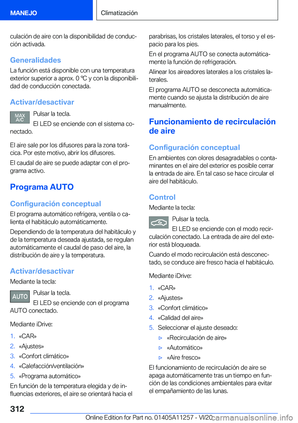 BMW 4 SERIES COUPE 2021  Manuales de Empleo (in Spanish) �c�u�l�a�c�i�