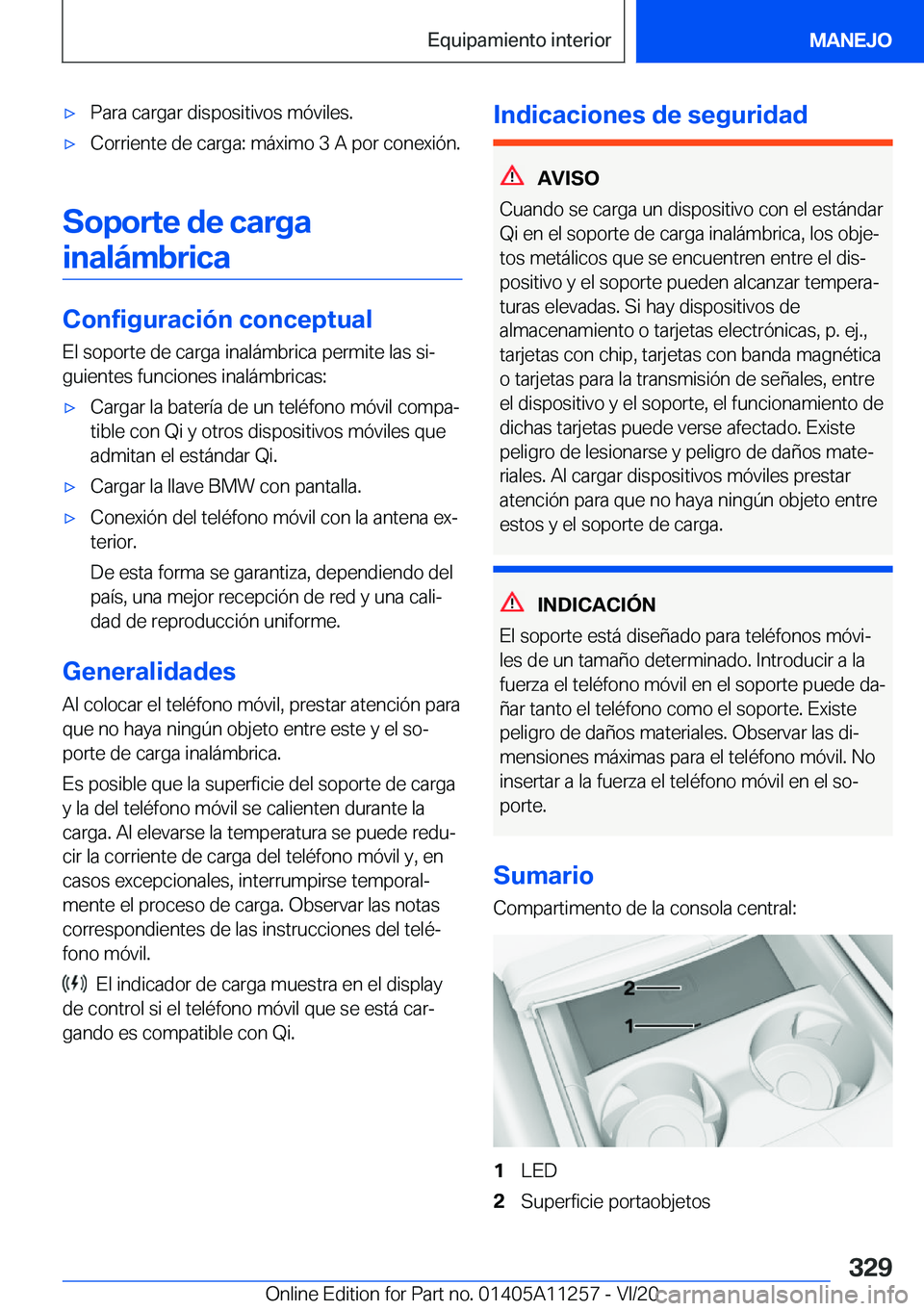 BMW 4 SERIES COUPE 2021  Manuales de Empleo (in Spanish) 'x�P�a�r�a��c�a�r�g�a�r��d�i�s�p�o�s�i�t�i�v�o�s��m�