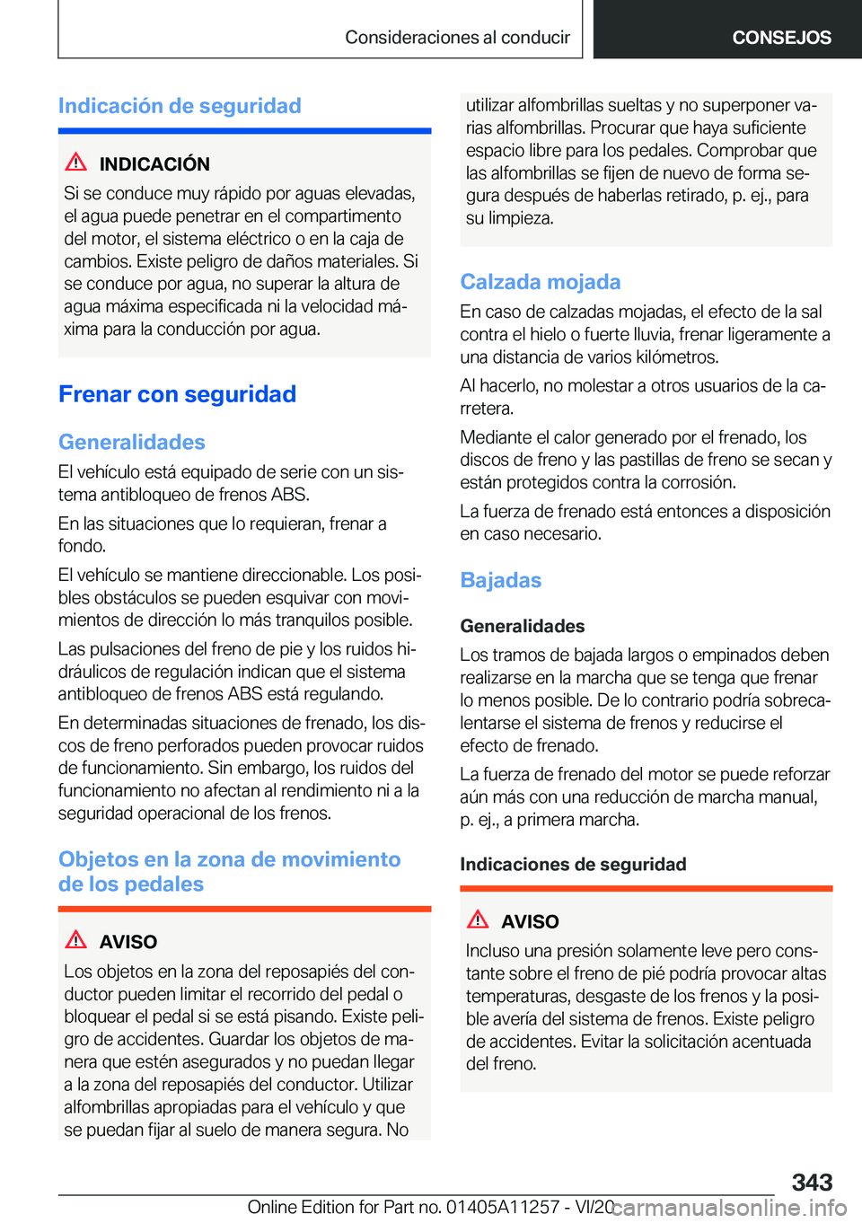 BMW 4 SERIES COUPE 2021  Manuales de Empleo (in Spanish) �I�n�d�i�c�a�c�i�