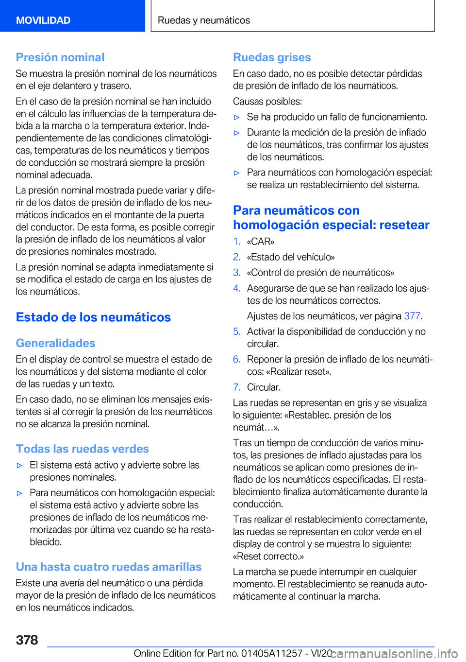 BMW 4 SERIES COUPE 2021  Manuales de Empleo (in Spanish) �P�r�e�s�i�