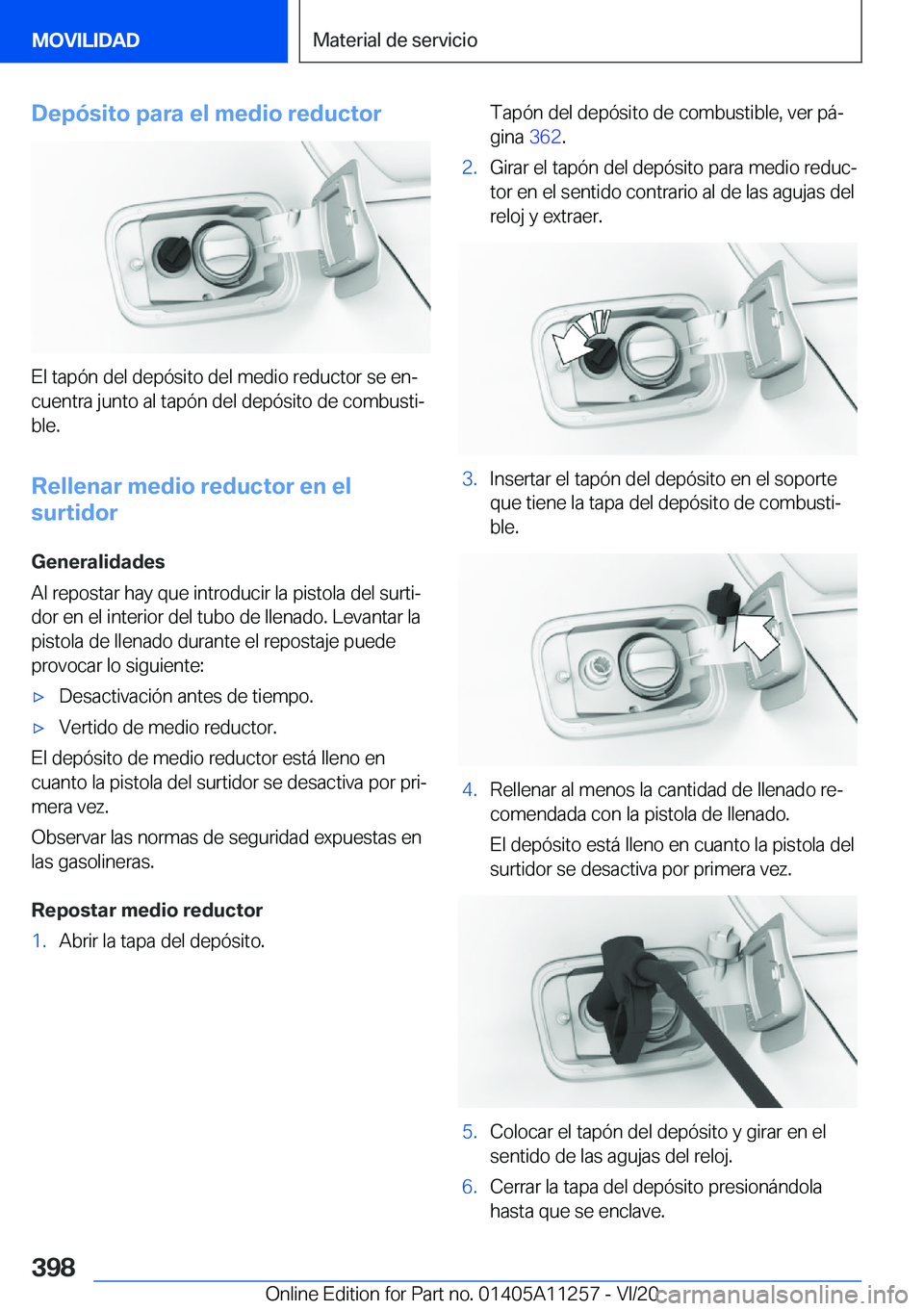 BMW 4 SERIES COUPE 2021  Manuales de Empleo (in Spanish) �D�e�p�