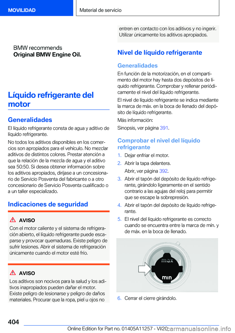BMW 4 SERIES COUPE 2021  Manuales de Empleo (in Spanish) �L�