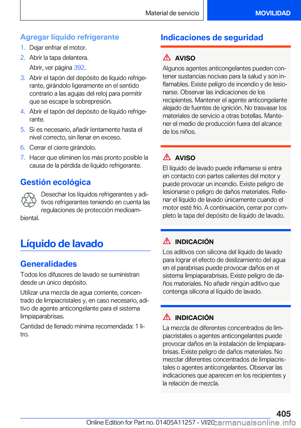 BMW 4 SERIES COUPE 2021  Manuales de Empleo (in Spanish) �A�g�r�e�g�a�r��l�
