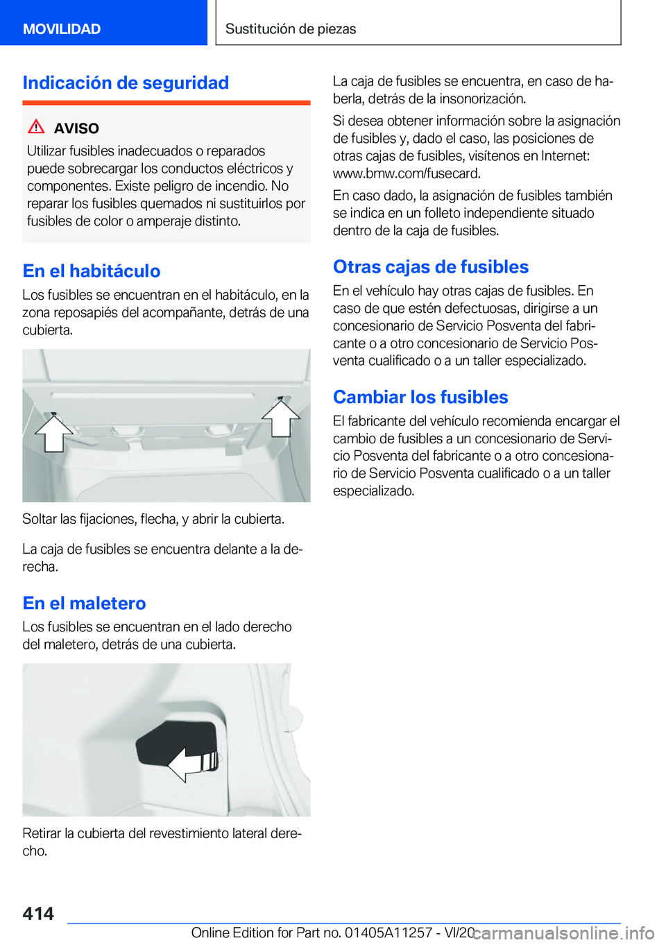 BMW 4 SERIES COUPE 2021  Manuales de Empleo (in Spanish) �I�n�d�i�c�a�c�i�