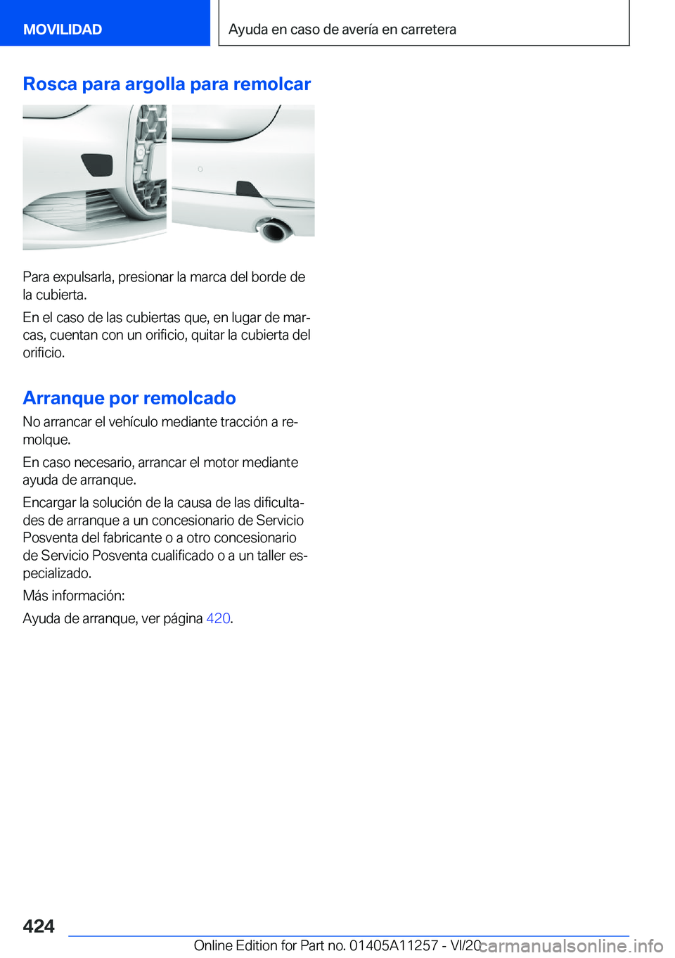 BMW 4 SERIES COUPE 2021  Manuales de Empleo (in Spanish) �R�o�s�c�a��p�a�r�a��a�r�g�o�l�l�a��p�a�r�a��r�e�m�o�l�c�a�r
�P�a�r�a��e�x�p�u�l�s�a�r�l�a�,��p�r�e�s�i�o�n�a�r��l�a��m�a�r�c�a��d�e�l��b�o�r�d�e��d�e�l�a��c�u�b�i�e�r�t�a�.
�E�n��e�l��c