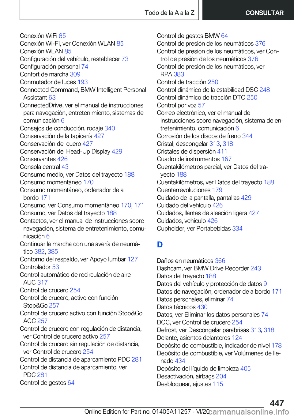 BMW 4 SERIES COUPE 2021  Manuales de Empleo (in Spanish) �C�o�n�e�x�i�