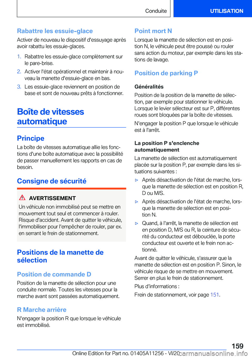 BMW 4 SERIES COUPE 2021  Notices Demploi (in French) �R�a�b�a�t�t�r�e��l�e�s��e�s�s�u�i�e�-�g�l�a�c�e
�A�c�t�i�v�e�r��d�e��n�o�u�v�e�a�u��l�e��d�i�s�p�o�s�i�t�i�f��d�'�e�s�s�u�y�a�g�e��a�p�r�è�s
�a�v�o�i�r��r�a�b�a�t�t�u��l�e�s��e�s�s�u�