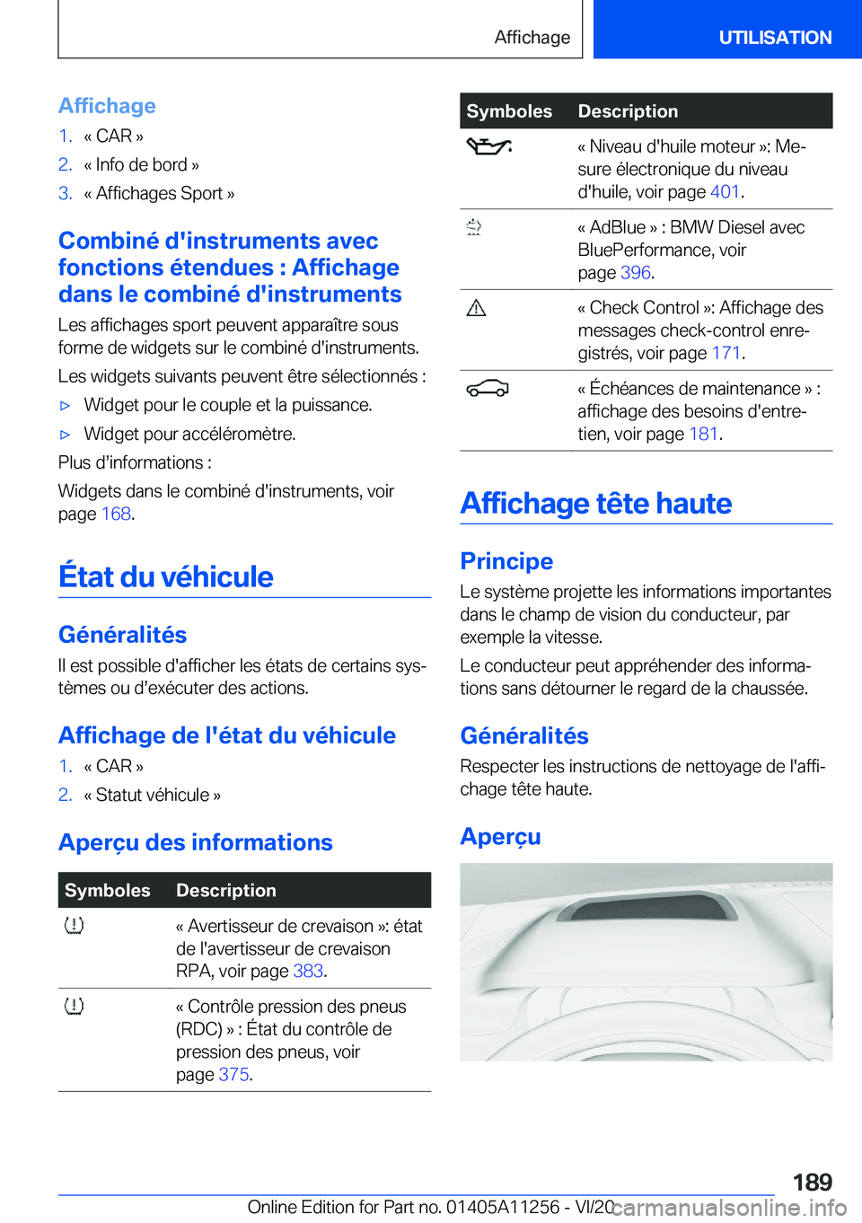 BMW 4 SERIES COUPE 2021  Notices Demploi (in French) �A�f�f�i�c�h�a�g�e�1�.�k��C�A�R��{�2�.�k��I�n�f�o��d�e��b�o�r�d��{�3�.�k��A�f�f�i�c�h�a�g�e�s��S�p�o�r�t��{
�C�o�m�b�i�n�é��d�'�i�n�s�t�r�u�m�e�n�t�s��a�v�e�c
�f�o�n�c�t�i�o�n�s��é�t