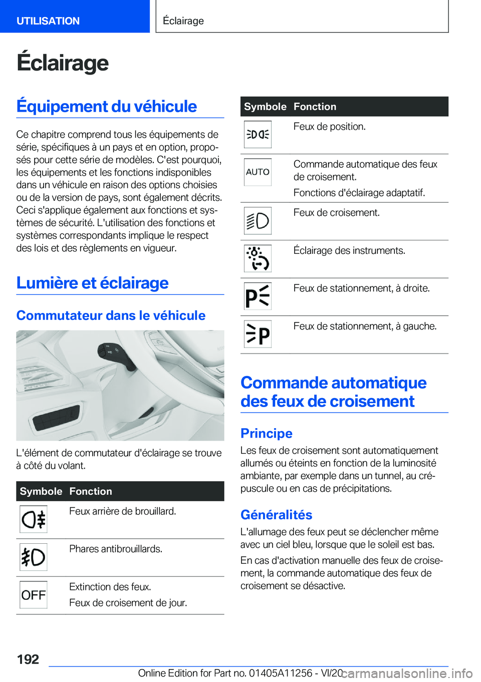 BMW 4 SERIES COUPE 2021  Notices Demploi (in French) �