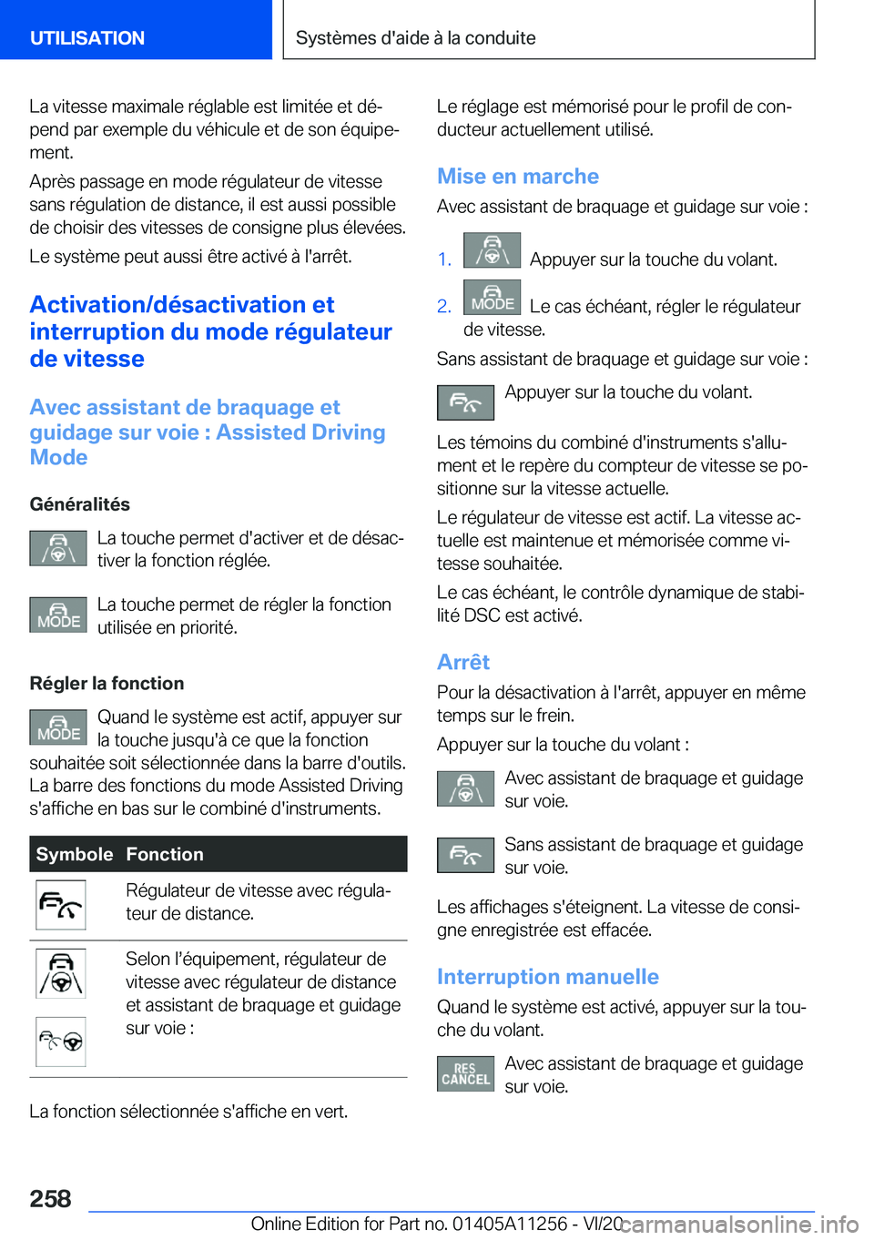 BMW 4 SERIES COUPE 2021  Notices Demploi (in French) �L�a��v�i�t�e�s�s�e��m�a�x�i�m�a�l�e��r�é�g�l�a�b�l�e��e�s�t��l�i�m�i�t�é�e��e�t��d�éj�p�e�n�d��p�a�r��e�x�e�m�p�l�e��d�u��v�é�h�i�c�u�l�e��e�t��d�e��s�o�n��é�q�u�i�p�ej
�m�e�n�t