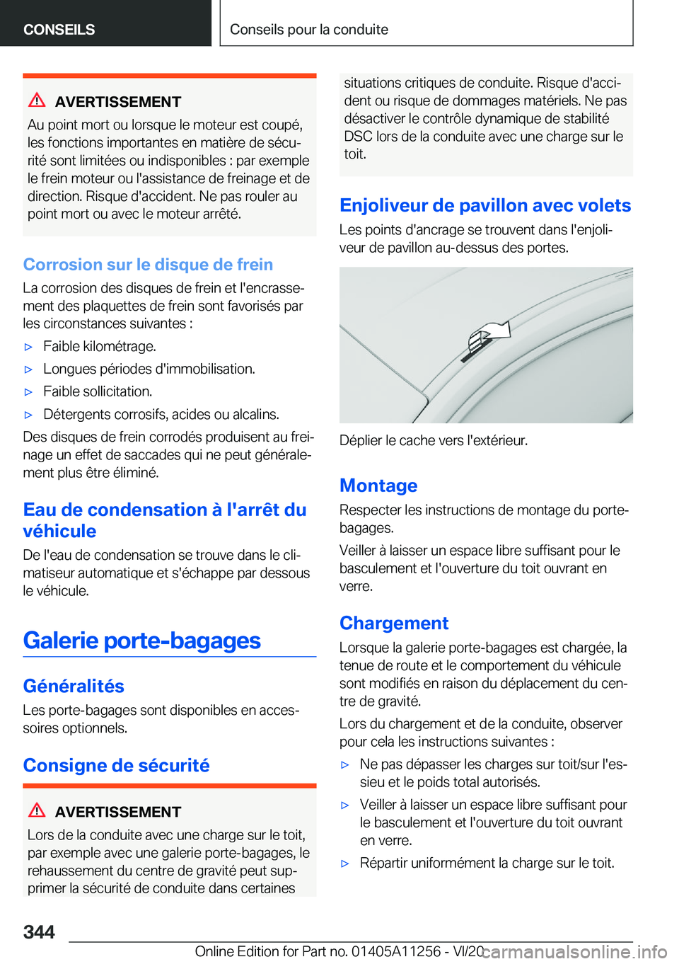 BMW 4 SERIES COUPE 2021  Notices Demploi (in French) �A�V�E�R�T�I�S�S�E�M�E�N�T
�A�u��p�o�i�n�t��m�o�r�t��o�u��l�o�r�s�q�u�e��l�e��m�o�t�e�u�r��e�s�t��c�o�u�p�é�,
�l�e�s��f�o�n�c�t�i�o�n�s��i�m�p�o�r�t�a�n�t�e�s��e�n��m�a�t�i�è�r�e��d�e�