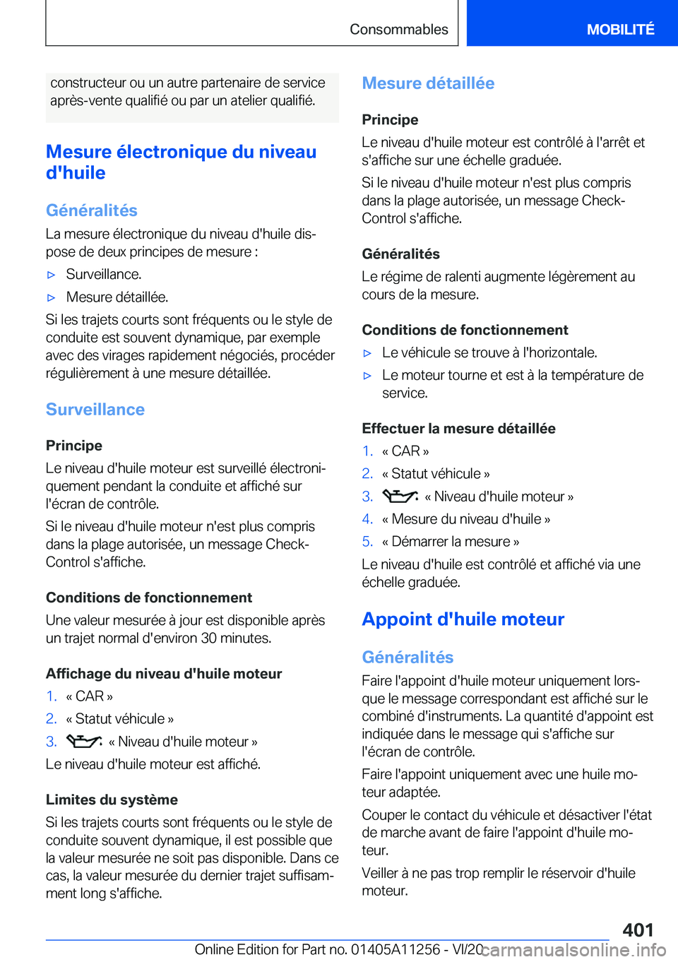 BMW 4 SERIES COUPE 2021  Notices Demploi (in French) �c�o�n�s�t�r�u�c�t�e�u�r��o�u��u�n��a�u�t�r�e��p�a�r�t�e�n�a�i�r�e��d�e��s�e�r�v�i�c�e�a�p�r�è�s�-�v�e�n�t�e��q�u�a�l�i�f�i�é��o�u��p�a�r��u�n��a�t�e�l�i�e�r��q�u�a�l�i�f�i�é�.
�M�e�s�u