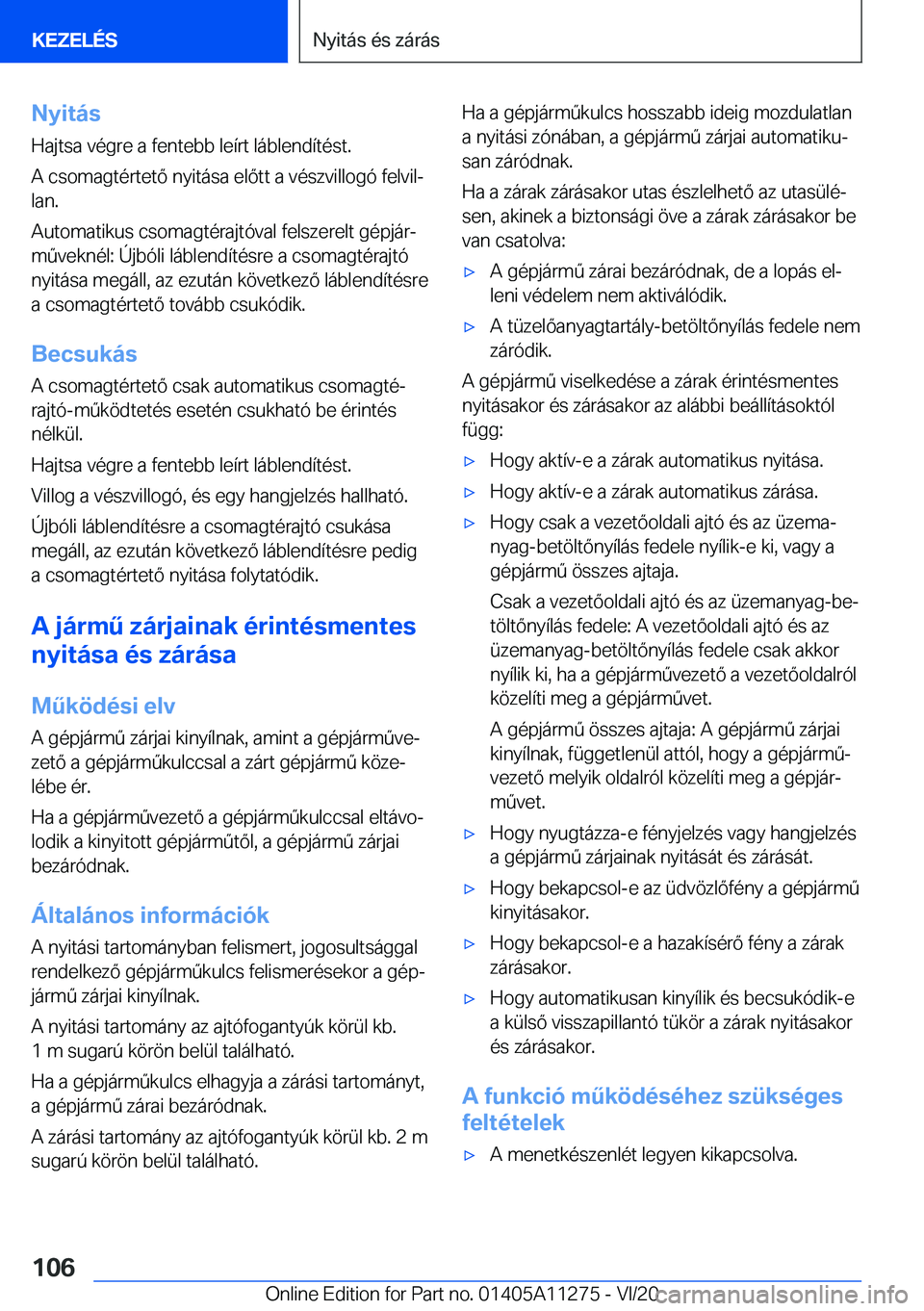 BMW 4 SERIES COUPE 2021  Kezelési útmutató (in Hungarian) �N�y�i�t�