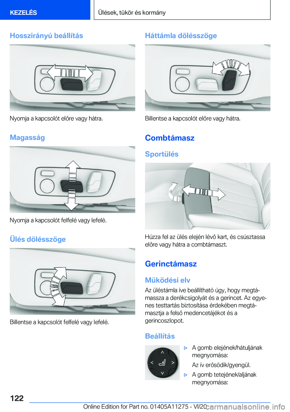 BMW 4 SERIES COUPE 2021  Kezelési útmutató (in Hungarian) �H�o�s�s�z�i�r�