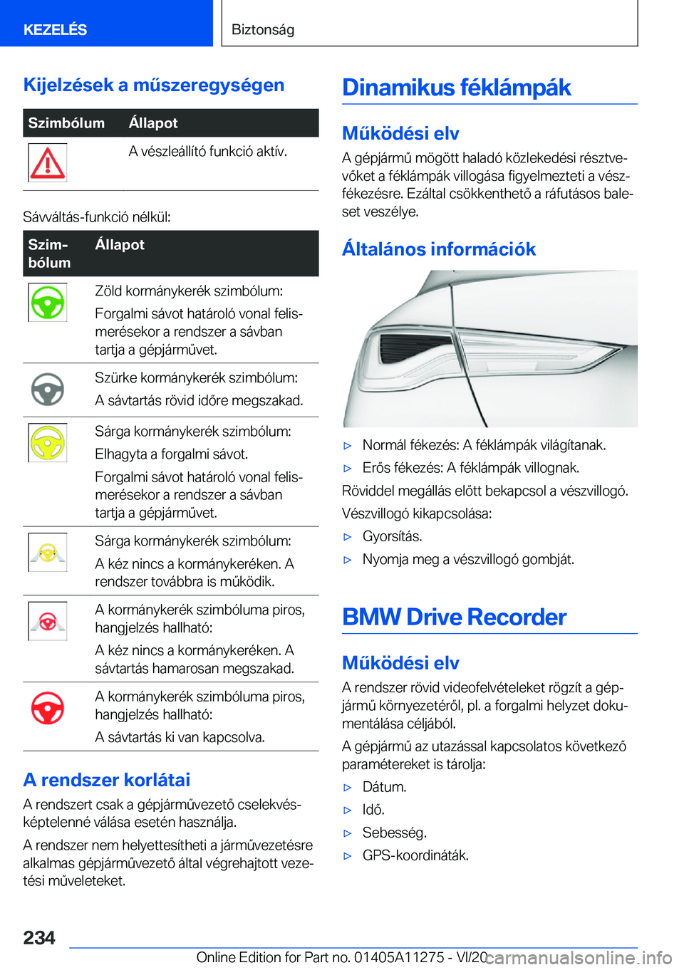 BMW 4 SERIES COUPE 2021  Kezelési útmutató (in Hungarian) �K�i�j�e�l�z�