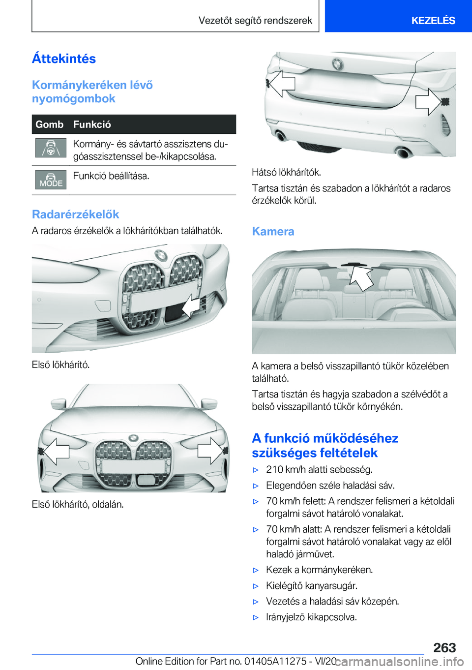 BMW 4 SERIES COUPE 2021  Kezelési útmutató (in Hungarian) �