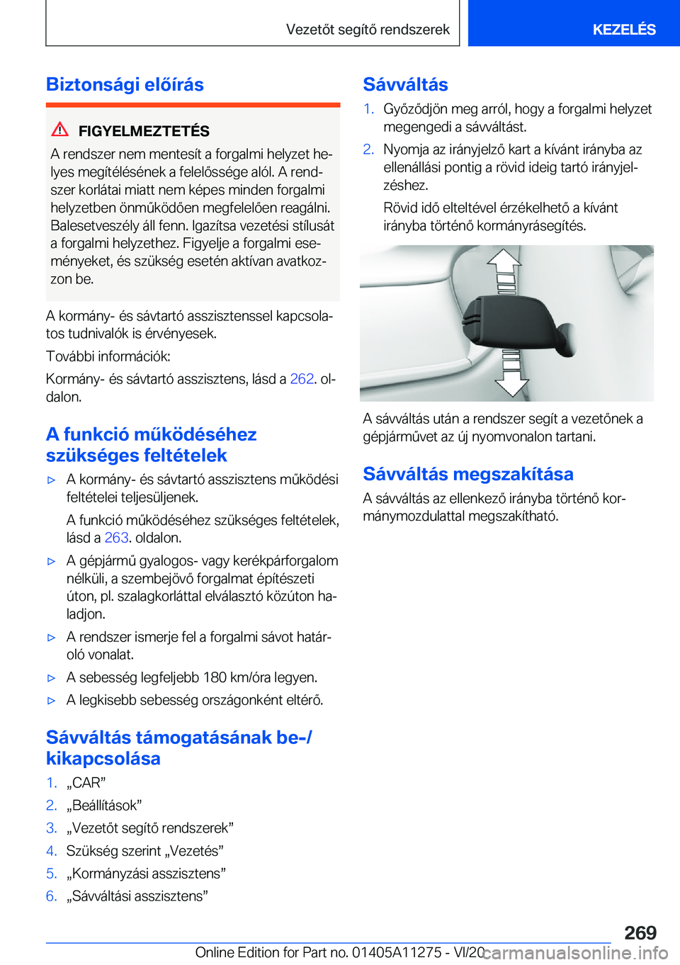 BMW 4 SERIES COUPE 2021  Kezelési útmutató (in Hungarian) �B�i�z�t�o�n�s�