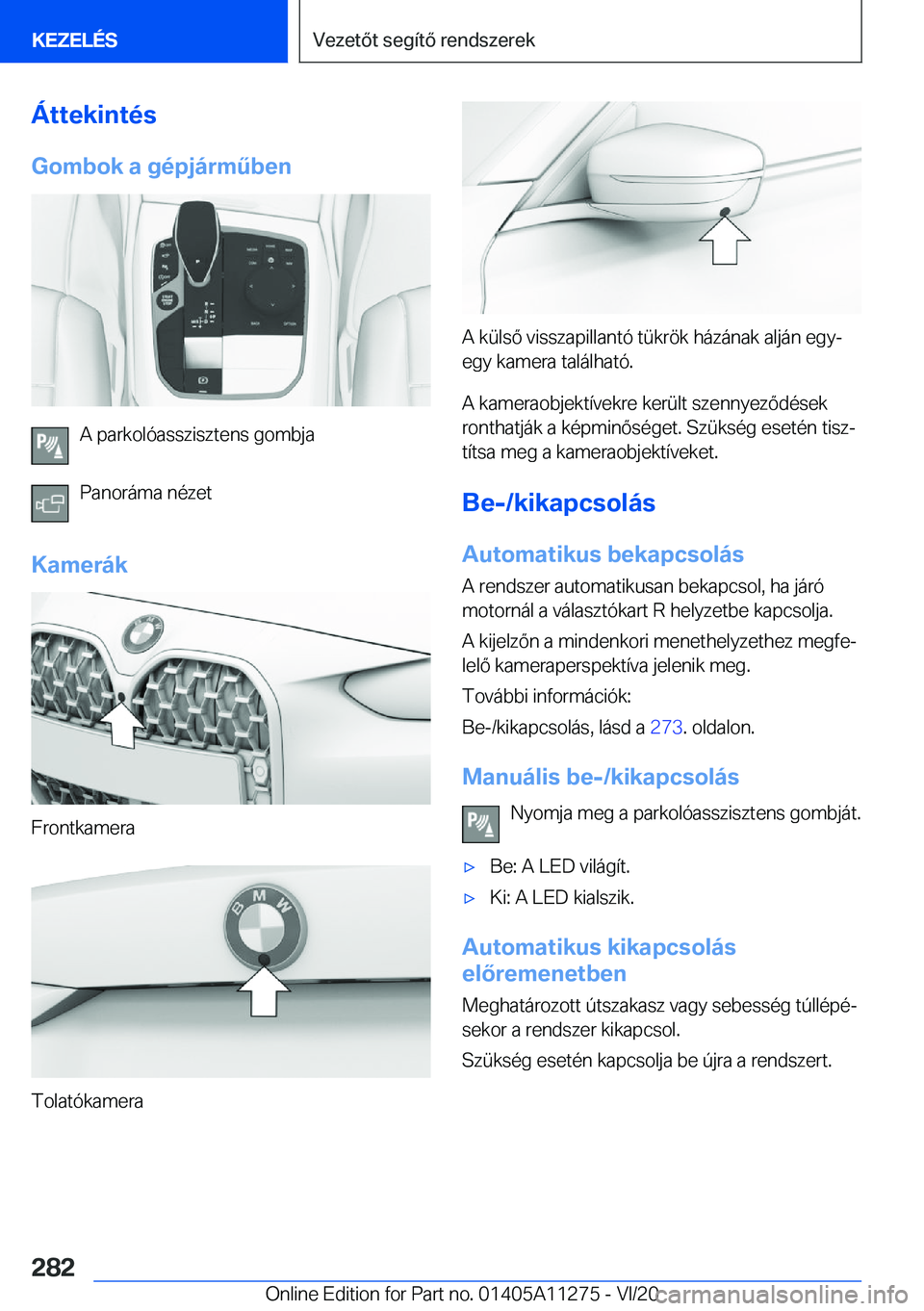BMW 4 SERIES COUPE 2021  Kezelési útmutató (in Hungarian) �