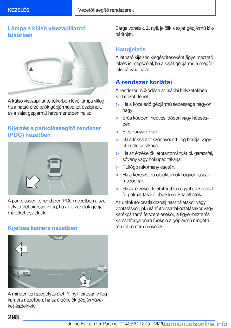 BMW 4 SERIES COUPE 2021  Kezelési útmutató (in Hungarian) �L�