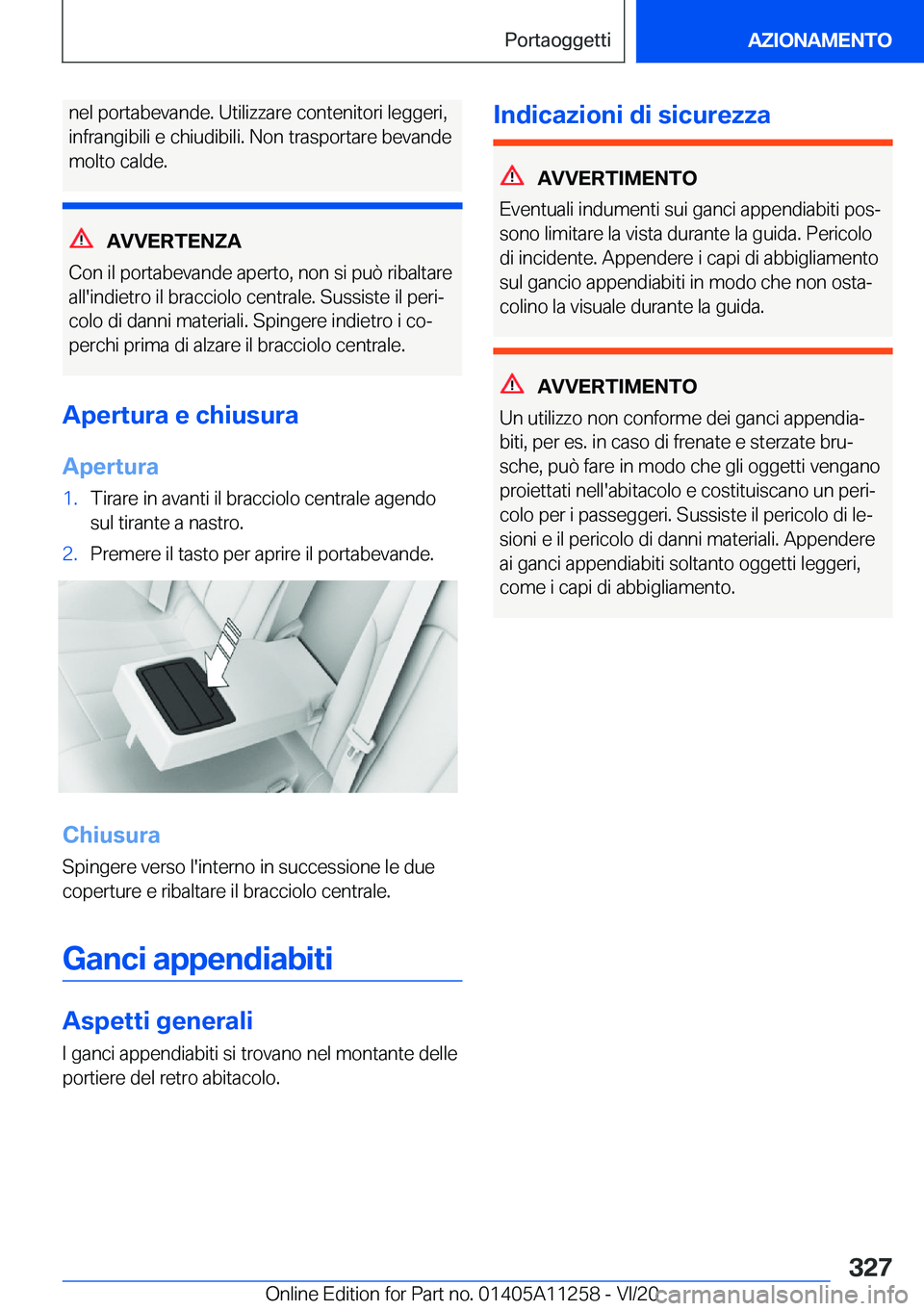 BMW 4 SERIES COUPE 2021  Libretti Di Uso E manutenzione (in Italian) �n�e�l��p�o�r�t�a�b�e�v�a�n�d�e�.��U�t�i�l�i�z�z�a�r�e��c�o�n�t�e�n�i�t�o�r�i��l�e�g�g�e�r�i�,�i�n�f�r�a�n�g�i�b�i�l�i��e��c�h�i�u�d�i�b�i�l�i�.��N�o�n��t�r�a�s�p�o�r�t�a�r�e��b�e�v�a�n�d�e
�