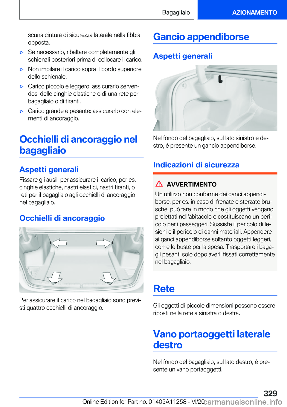BMW 4 SERIES COUPE 2021  Libretti Di Uso E manutenzione (in Italian) �s�c�u�n�a��c�i�n�t�u�r�a��d�i��s�i�c�u�r�e�z�z�a��l�a�t�e�r�a�l�e��n�e�l�l�a��f�i�b�b�i�a�o�p�p�o�s�t�a�.'x�S�e��n�e�c�e�s�s�a�r�i�o�,��r�i�b�a�l�t�a�r�e��c�o�m�p�l�e�t�a�m�e�n�t�e��g�l
