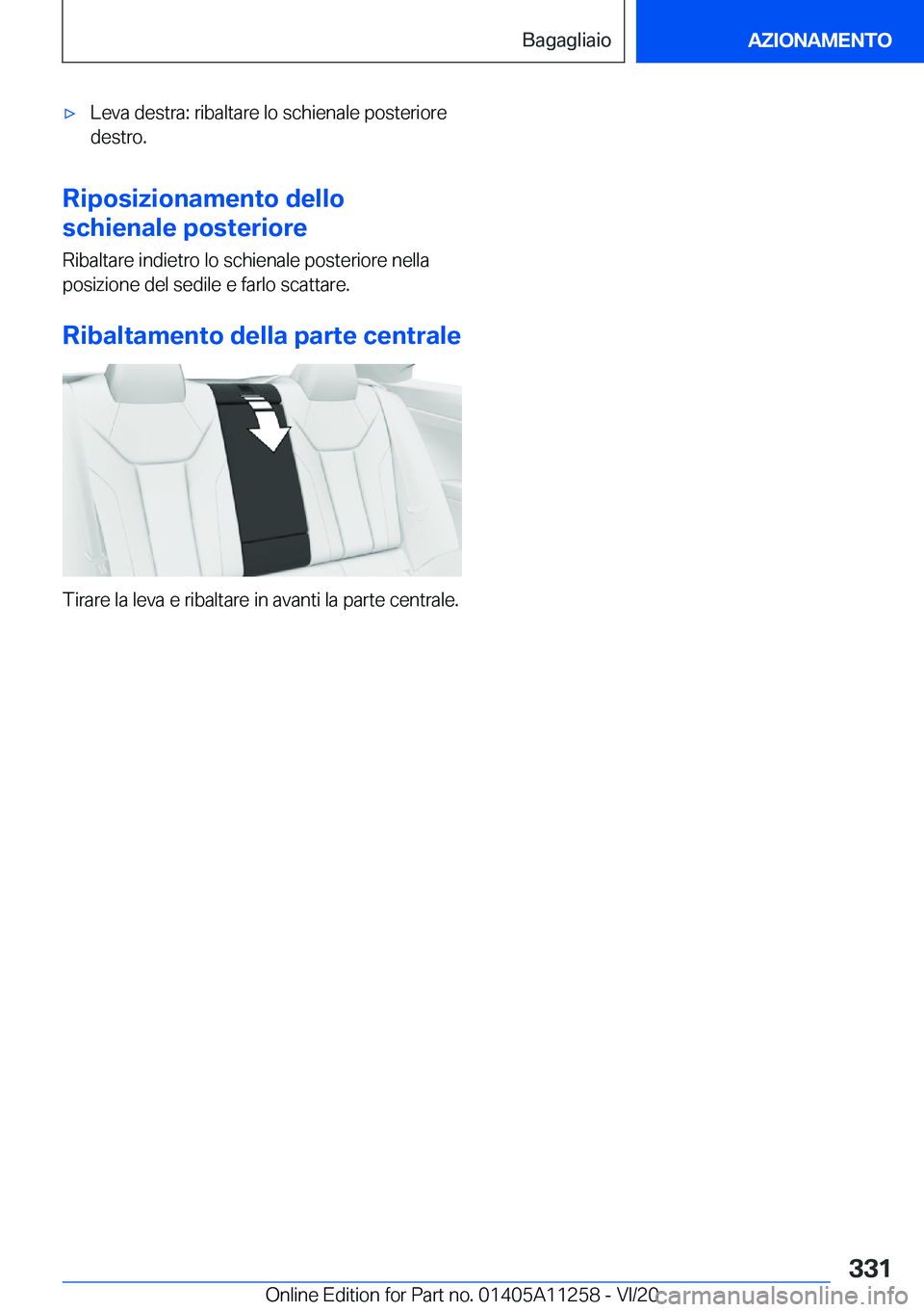 BMW 4 SERIES COUPE 2021  Libretti Di Uso E manutenzione (in Italian) 'x�L�e�v�a��d�e�s�t�r�a�:��r�i�b�a�l�t�a�r�e��l�o��s�c�h�i�e�n�a�l�e��p�o�s�t�e�r�i�o�r�e
�d�e�s�t�r�o�.
�R�i�p�o�s�i�z�i�o�n�a�m�e�n�t�o��d�e�l�l�o
�s�c�h�i�e�n�a�l�e��p�o�s�t�e�r�i�o�r�e
