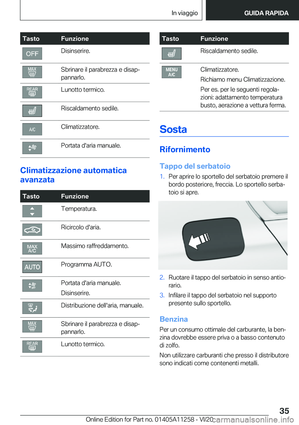 BMW 4 SERIES COUPE 2021  Libretti Di Uso E manutenzione (in Italian) �T�a�s�t�o�F�u�n�z�i�o�n�e�D�i�s�i�n�s�e�r�i�r�e�.�S�b�r�i�n�a�r�e��i�l��p�a�r�a�b�r�e�z�z�a��e��d�i�s�a�pª
�p�a�n�n�a�r�l�o�.�L�u�n�o�t�t�o��t�e�r�m�i�c�o�.�R�i�s�c�a�l�d�a�m�e�n�t�o��s�e�d�i