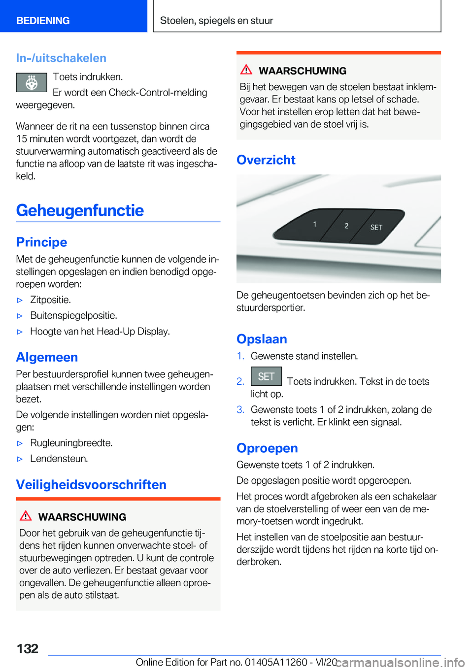 BMW 4 SERIES COUPE 2021  Instructieboekjes (in Dutch) �I�n�-�/�u�i�t�s�c�h�a�k�e�l�e�n�T�o�e�t�s��i�n�d�r�u�k�k�e�n�.
�E�r��w�o�r�d�t��e�e�n��C�h�e�c�k�-�C�o�n�t�r�o�l�-�m�e�l�d�i�n�g
�w�e�e�r�g�e�g�e�v�e�n�.
�W�a�n�n�e�e�r��d�e��r�i�t��n�a��e�e�
