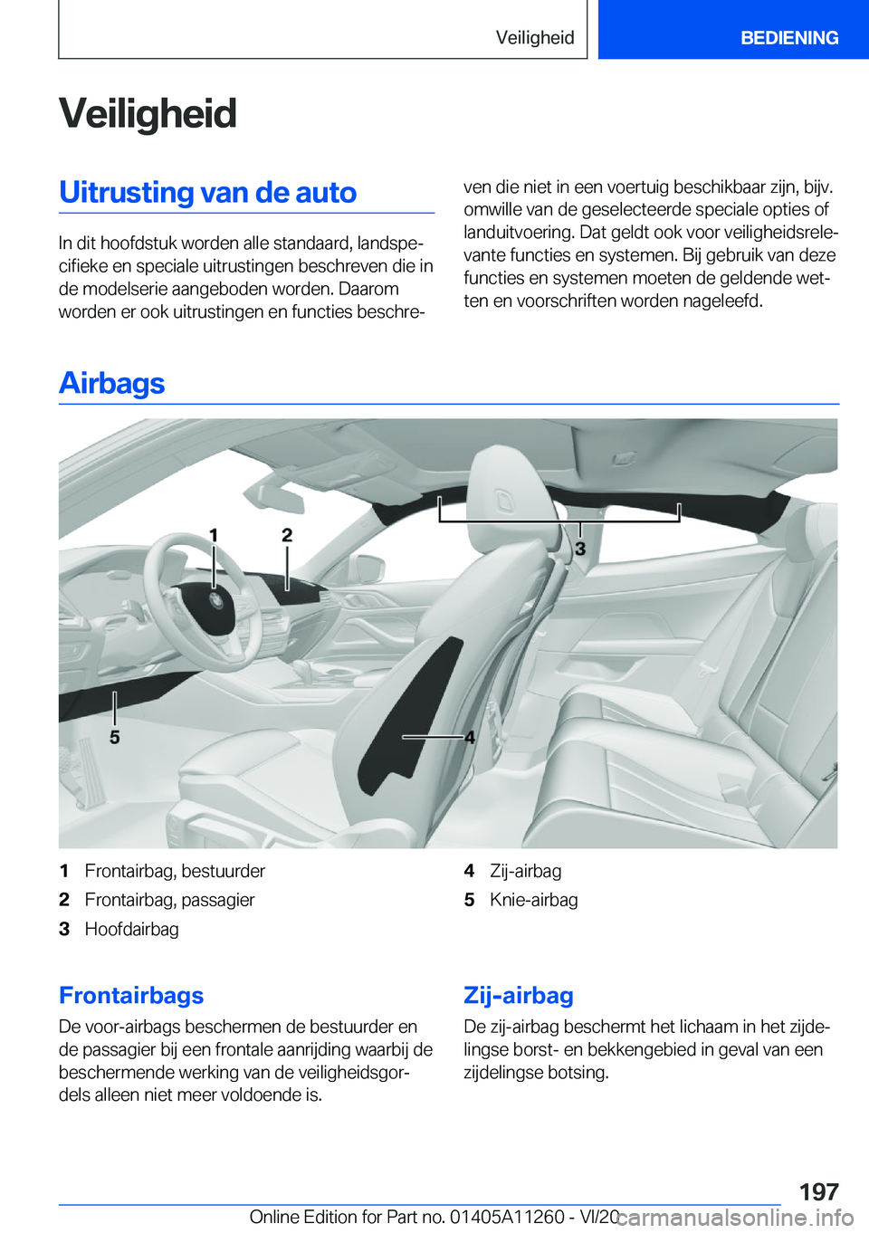 BMW 4 SERIES COUPE 2021  Instructieboekjes (in Dutch) �V�e�i�l�i�g�h�e�i�d�U�i�t�r�u�s�t�i�n�g��v�a�n��d�e��a�u�t�o
�I�n��d�i�t��h�o�o�f�d�s�t�u�k��w�o�r�d�e�n��a�l�l�e��s�t�a�n�d�a�a�r�d�,��l�a�n�d�s�p�ej�c�i�f�i�e�k�e��e�n��s�p�e�c�i�a�l�e�