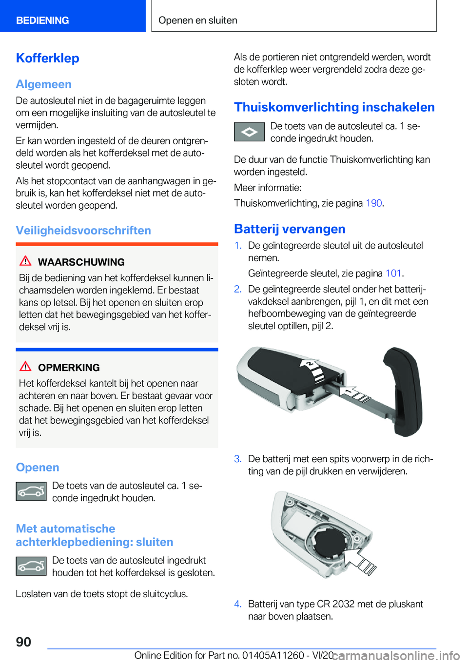 BMW 4 SERIES COUPE 2021  Instructieboekjes (in Dutch) �K�o�f�f�e�r�k�l�e�p�A�l�g�e�m�e�e�n
�D�e��a�u�t�o�s�l�e�u�t�e�l��n�i�e�t��i�n��d�e��b�a�g�a�g�e�r�u�i�m�t�e��l�e�g�g�e�n
�o�m��e�e�n��m�o�g�e�l�i�j�k�e��i�n�s�l�u�i�t�i�n�g��v�a�n��d�e��a