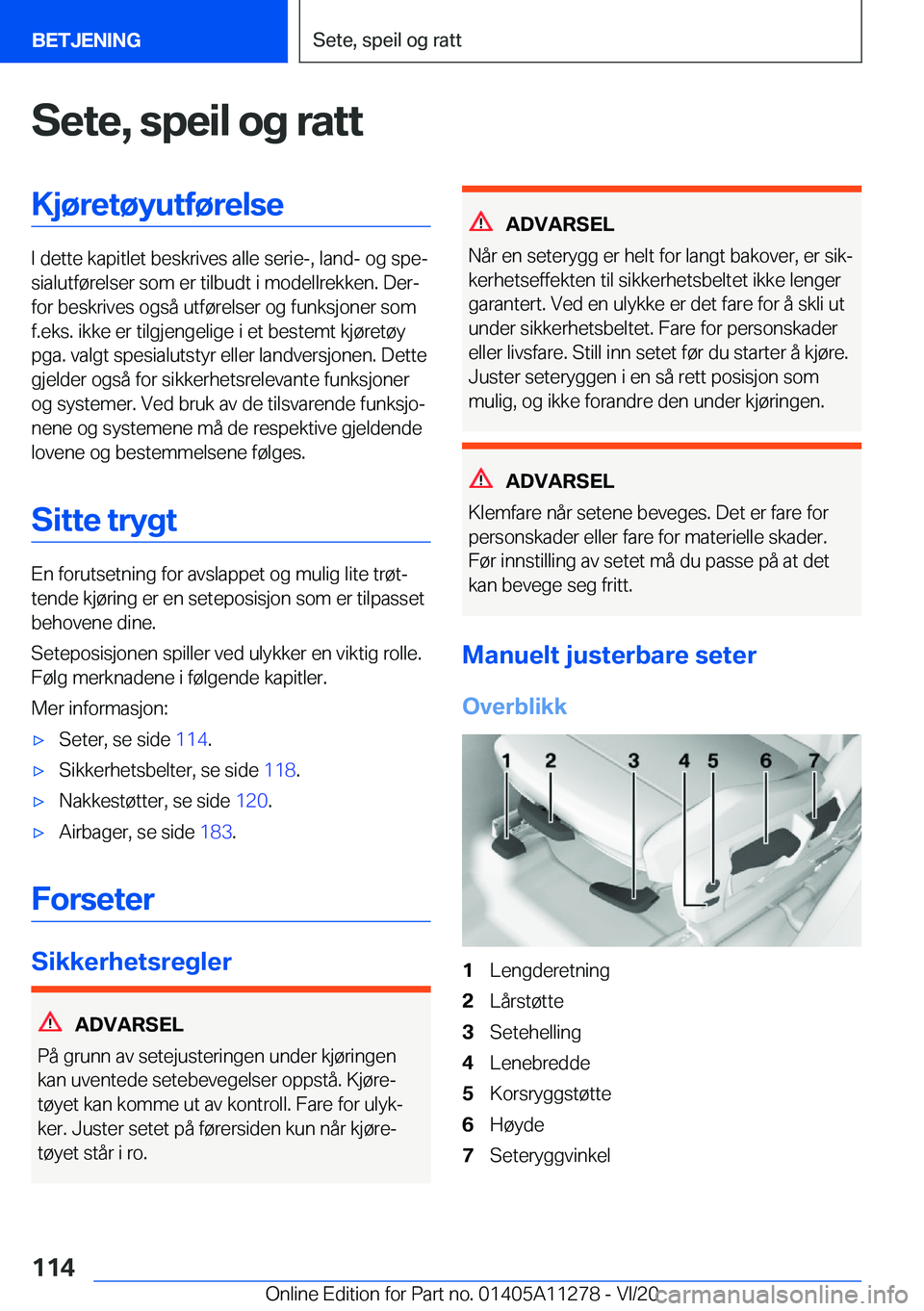 BMW 4 SERIES COUPE 2021  InstruksjonsbØker (in Norwegian) �S�e�t�e�,��s�p�e�i�l��o�g��r�a�t�t�K�j�
