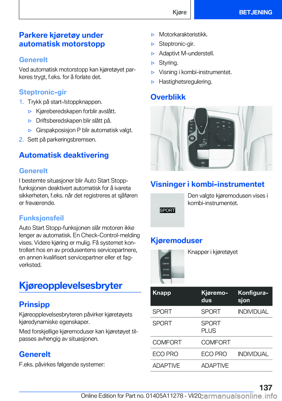 BMW 4 SERIES COUPE 2021  InstruksjonsbØker (in Norwegian) �P�a�r�k�e�r�e��k�j�