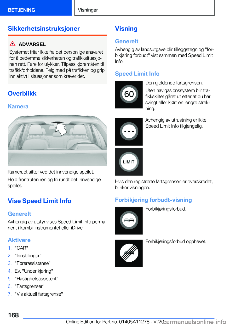 BMW 4 SERIES COUPE 2021  InstruksjonsbØker (in Norwegian) �S�i�k�k�e�r�h�e�t�s�i�n�s�t�r�u�k�s�j�o�n�e�r
�A�D�V�A�R�S�E�L
�S�y�s�t�e�m�e�t��f�r�i�t�a�r��i�k�k�e��f�r�a��d�e�t��p�e�r�s�o�n�l�i�g�e��a�n�s�v�a�r�e�t
�f�o�r��å��b�e�d�
