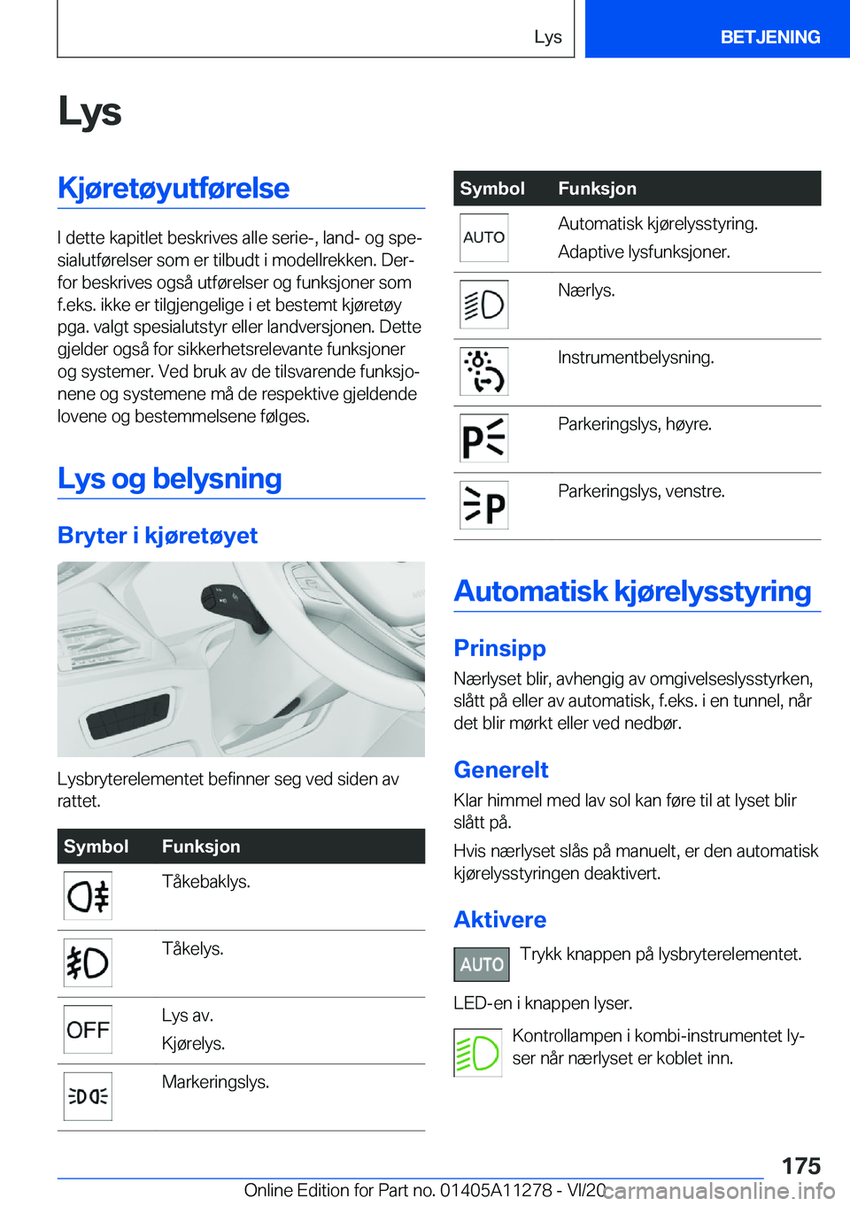 BMW 4 SERIES COUPE 2021  InstruksjonsbØker (in Norwegian) �L�y�s�K�j�
