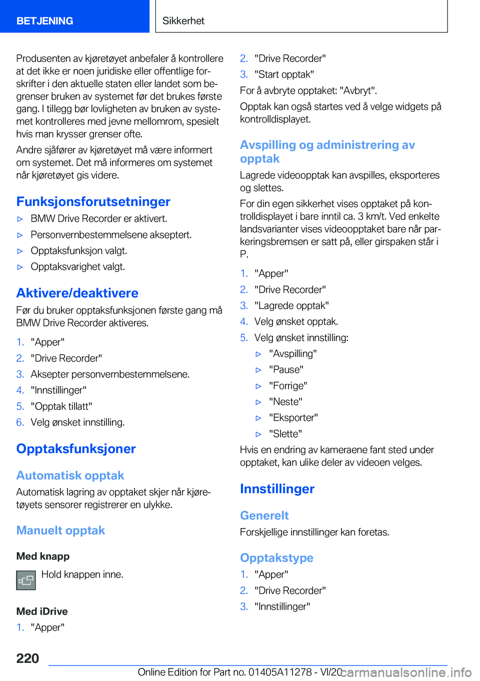 BMW 4 SERIES COUPE 2021  InstruksjonsbØker (in Norwegian) �P�r�o�d�u�s�e�n�t�e�n��a�v��k�j�
