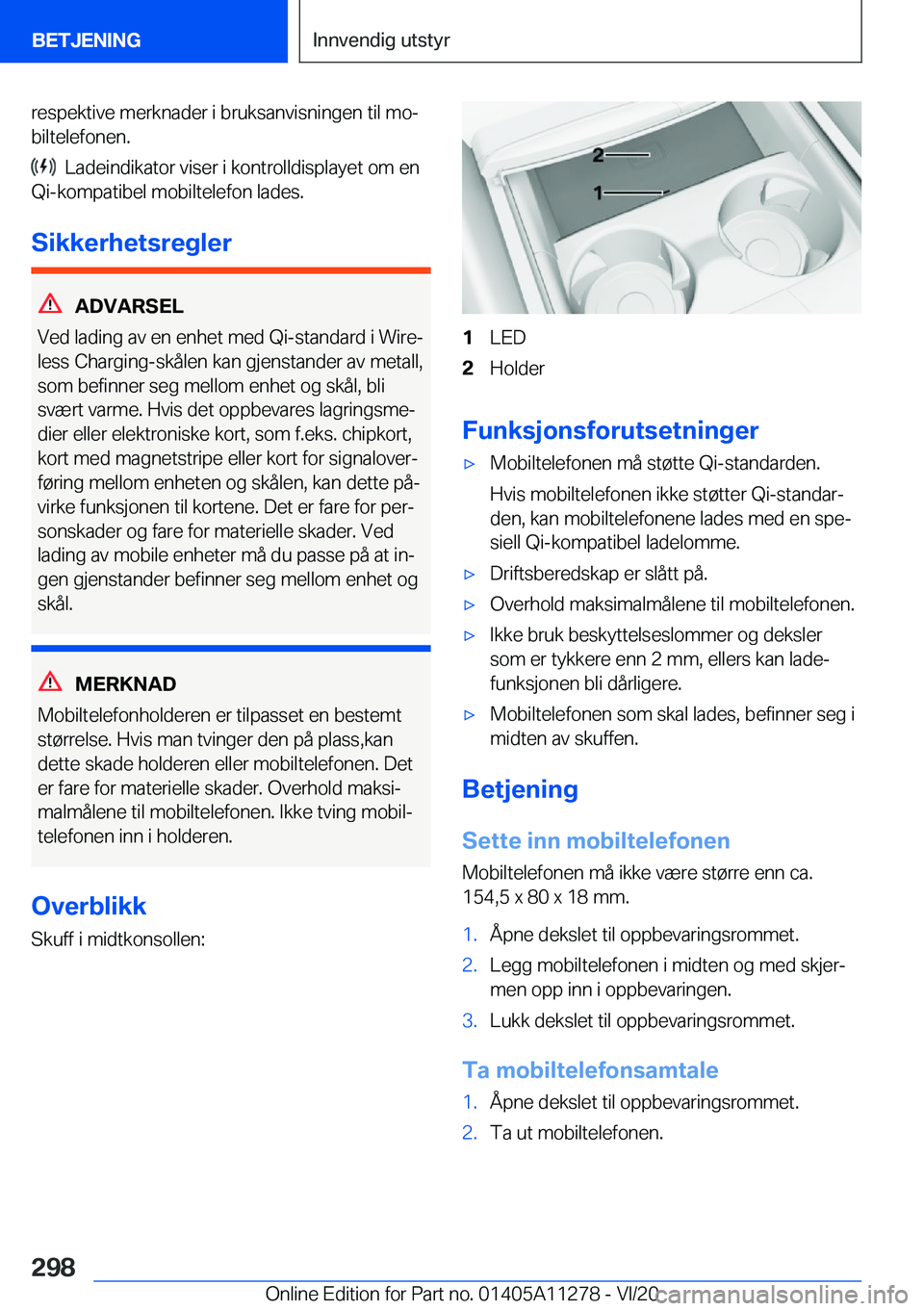 BMW 4 SERIES COUPE 2021  InstruksjonsbØker (in Norwegian) �r�e�s�p�e�k�t�i�v�e��m�e�r�k�n�a�d�e�r��i��b�r�u�k�s�a�n�v�i�s�n�i�n�g�e�n��t�i�l��m�oj
�b�i�l�t�e�l�e�f�o�n�e�n�.
���L�a�d�e�i�n�d�i�k�a�t�o�r��v�i�s�e�r��i��k�o�n�t�r�o�l�l�d�i�s�p�l�a�y