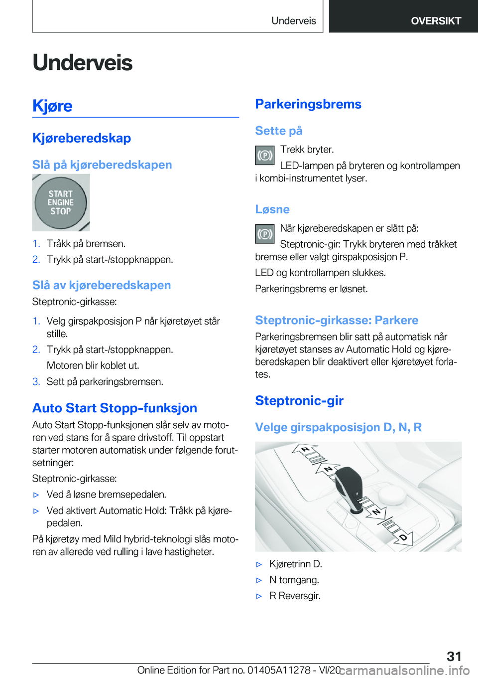 BMW 4 SERIES COUPE 2021  InstruksjonsbØker (in Norwegian) �U�n�d�e�r�v�e�i�s�K�j�