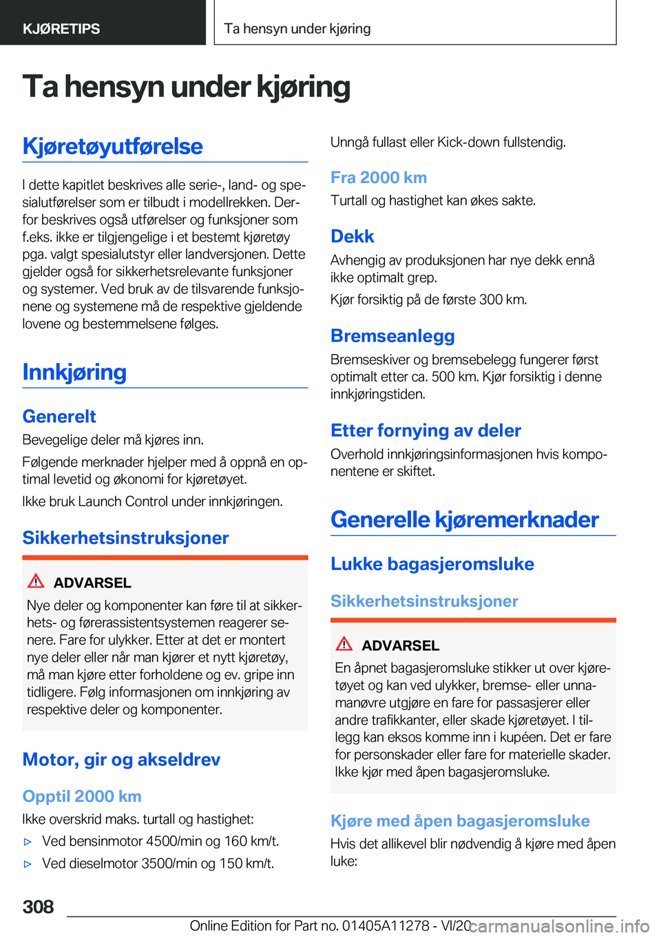 BMW 4 SERIES COUPE 2021  InstruksjonsbØker (in Norwegian) �T�a��h�e�n�s�y�n��u�n�d�e�r��k�j�