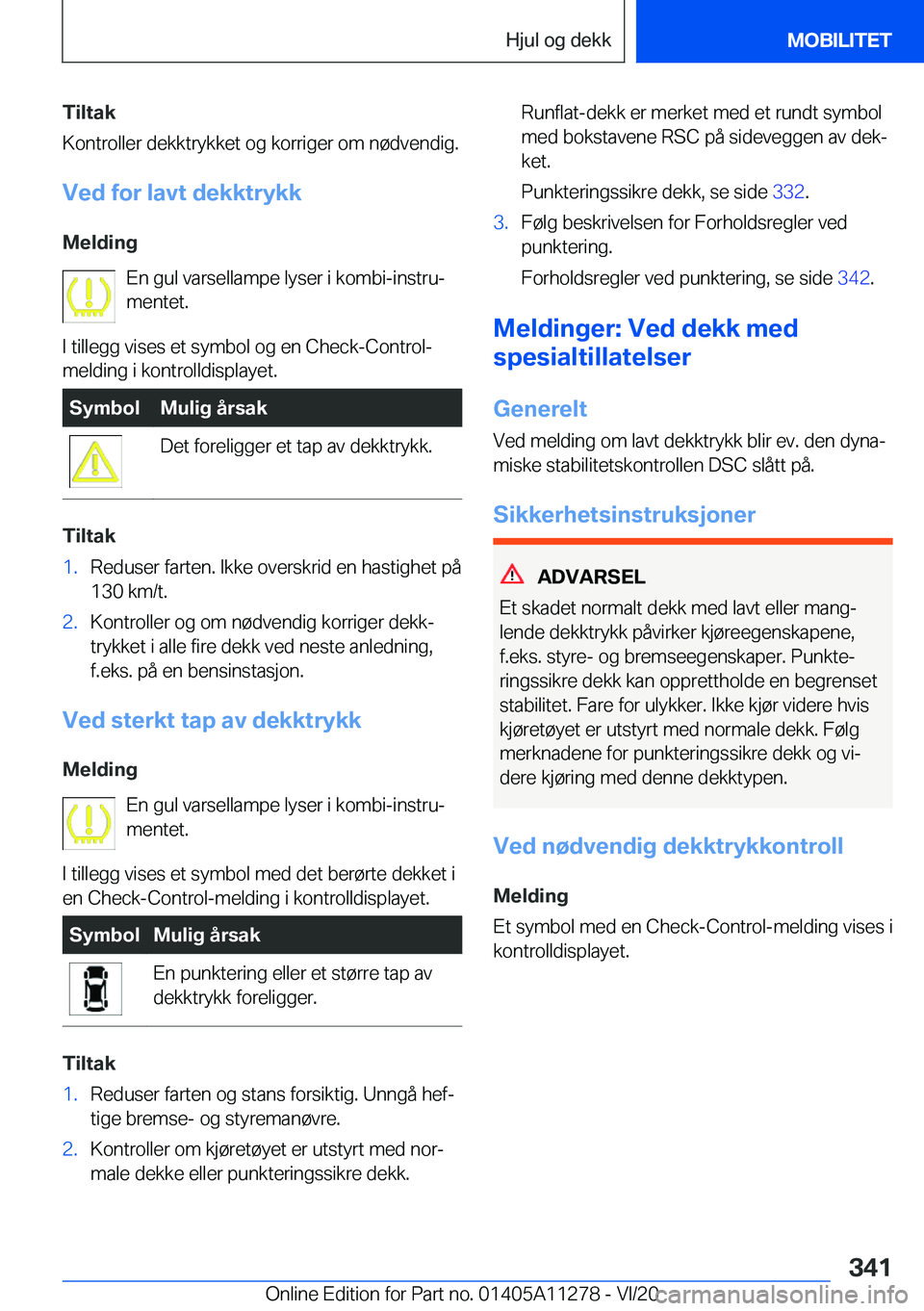 BMW 4 SERIES COUPE 2021  InstruksjonsbØker (in Norwegian) �T�i�l�t�a�k
�K�o�n�t�r�o�l�l�e�r��d�e�k�k�t�r�y�k�k�e�t��o�g��k�o�r�r�i�g�e�r��o�m��n�