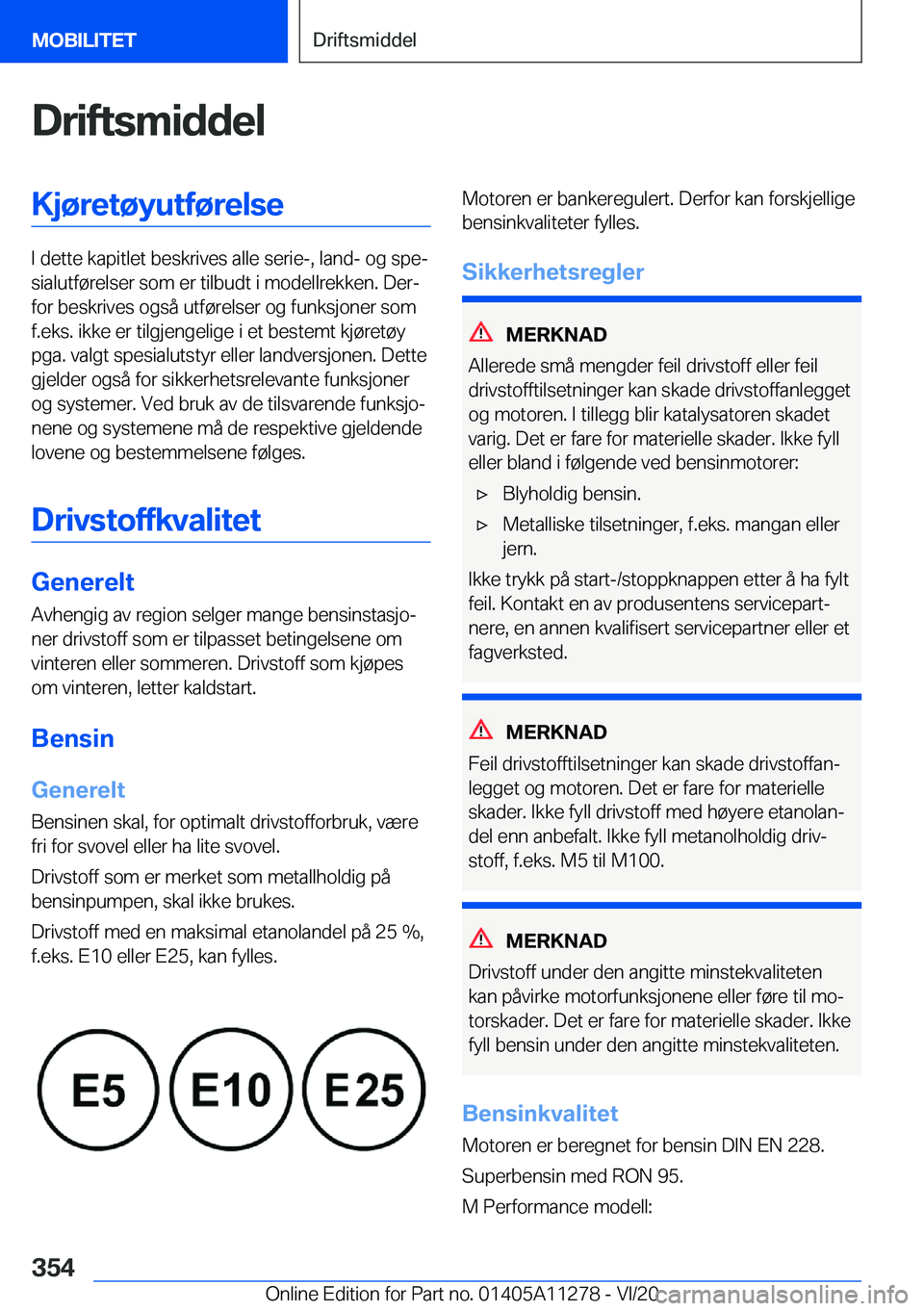 BMW 4 SERIES COUPE 2021  InstruksjonsbØker (in Norwegian) �D�r�i�f�t�s�m�i�d�d�e�l�K�j�