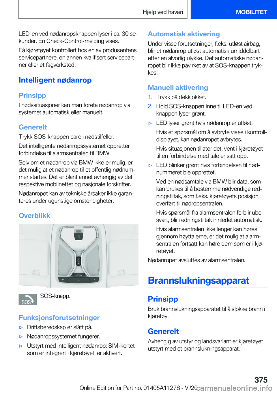 BMW 4 SERIES COUPE 2021  InstruksjonsbØker (in Norwegian) �L�E�D�-�e�n��v�e�d��n�