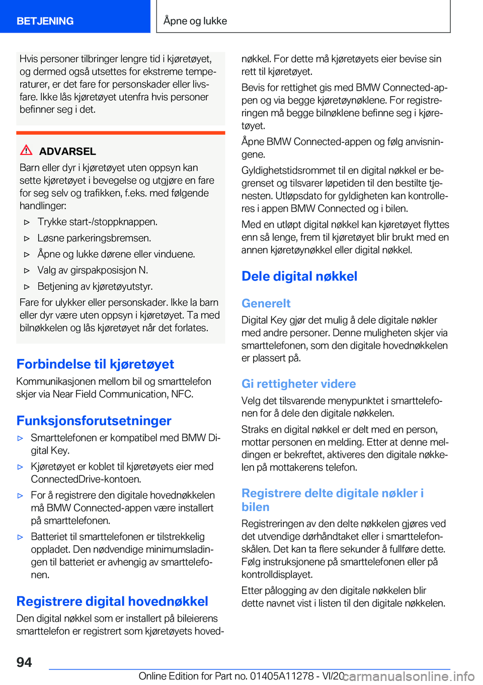 BMW 4 SERIES COUPE 2021  InstruksjonsbØker (in Norwegian) �H�v�i�s��p�e�r�s�o�n�e�r��t�i�l�b�r�i�n�g�e�r��l�e�n�g�r�e��t�i�d��i��k�j�