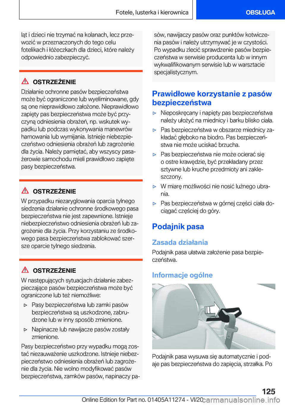 BMW 4 SERIES COUPE 2021  Instrukcja obsługi (in Polish) �l�