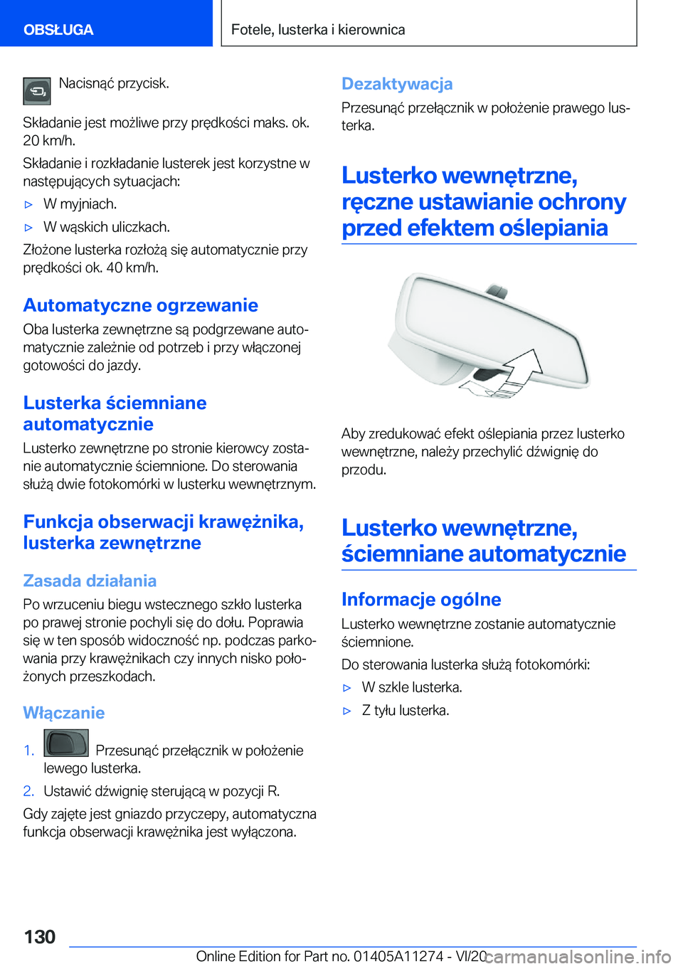 BMW 4 SERIES COUPE 2021  Instrukcja obsługi (in Polish) �N�a�c�i�s�n�