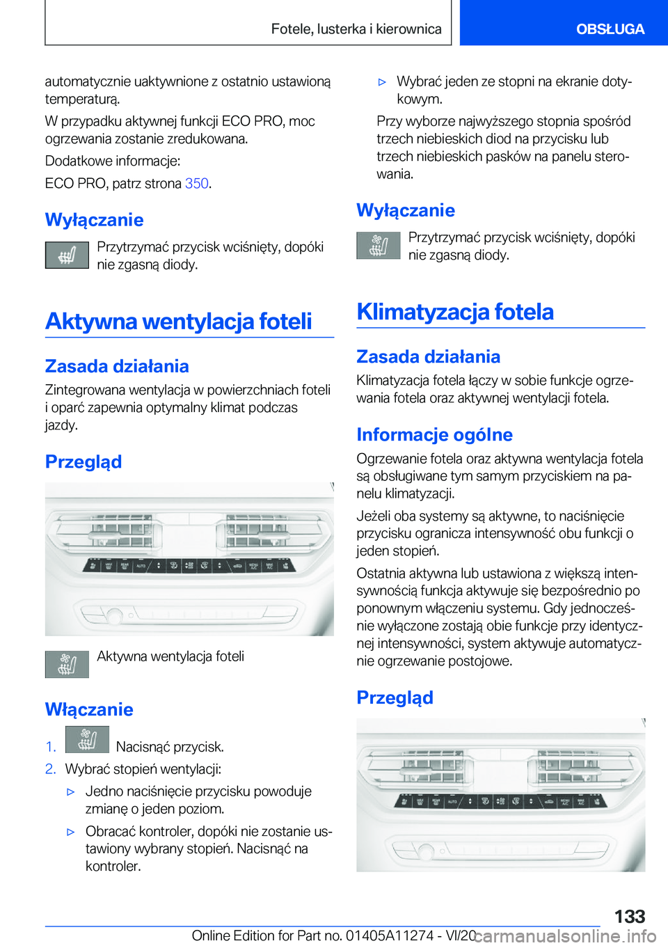 BMW 4 SERIES COUPE 2021  Instrukcja obsługi (in Polish) �a�u�t�o�m�a�t�y�c�z�n�i�e��u�a�k�t�y�w�n�i�o�n�e��z��o�s�t�a�t�n�i�o��u�s�t�a�w�i�o�n�