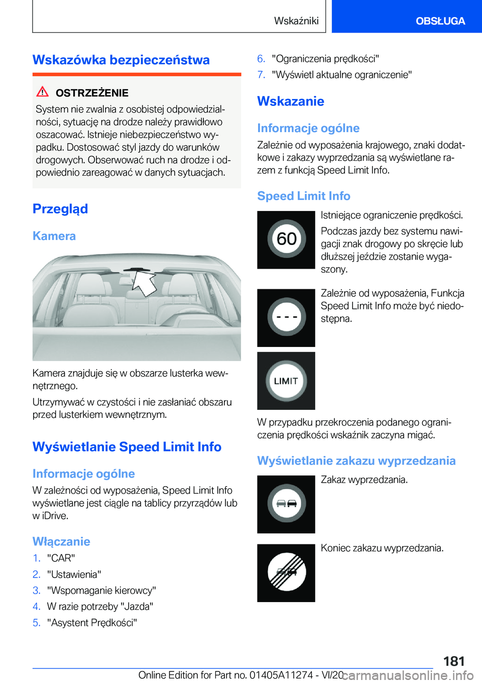 BMW 4 SERIES COUPE 2021  Instrukcja obsługi (in Polish) �W�s�k�a�z�
